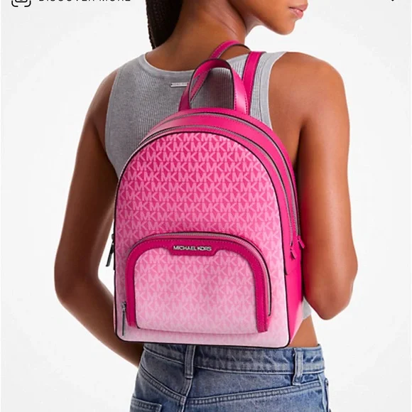 Michael Kors Jaycee Medium Ombré Signature Logo Backpack
Dragonfruit
NWT - Picture 4 of 14
